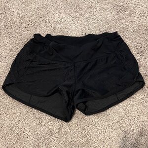 lululemon athletica Black Mesh Athletic Shorts